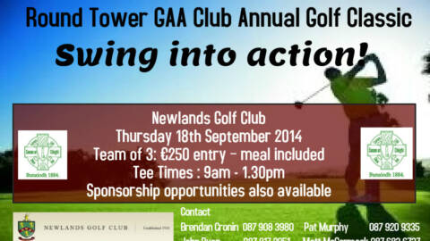 Round Tower GAA Club Annual Golf Classic 2014