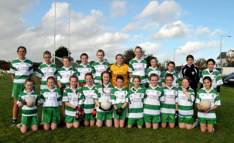 Under 13 Girl Footballers v O’Dwyers