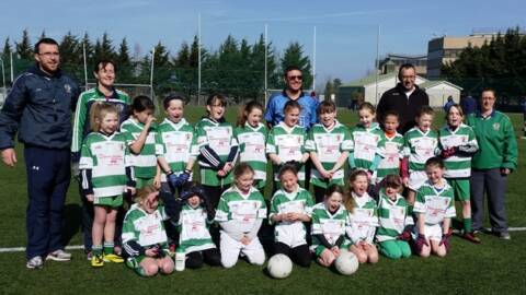 Under 9 Girls face local rivals on home turf
