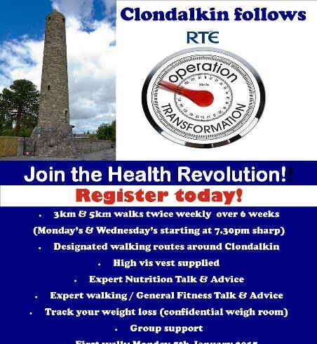REGISTER NOW! Operation Transformation 2015 – Round Tower follows!