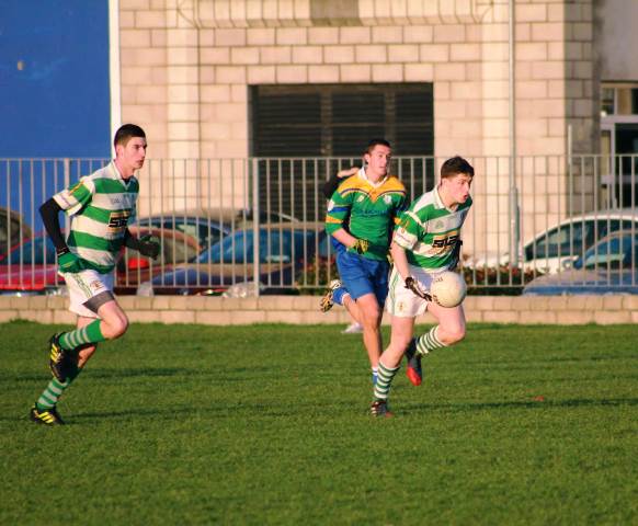 Under 21 Footballers in Championship Action