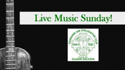Live Music Sunday with Colm Gavin