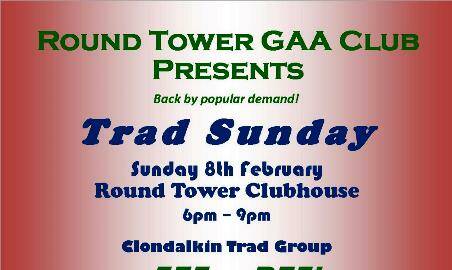 Trad Sunday continues 8th February!