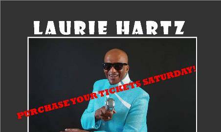 Laurie Hartz tickets on sale Saturday