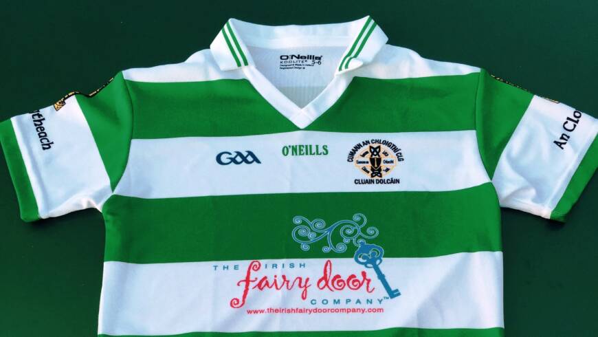 Limited edition Nursery Jersey sponsored by Irish Fairy Door Company