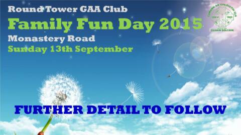 Upcoming! Round Tower Family Fun Day 2015!