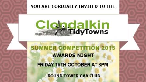 Clondalkin Tidy Towns Awards Night
