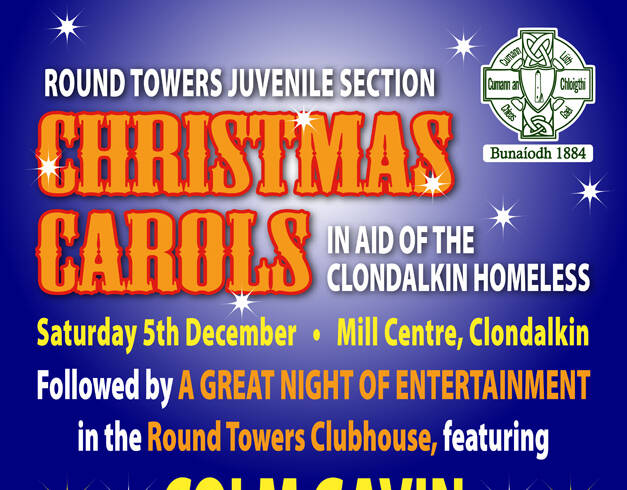 Juvenile section Christmas Carols in aid of Clondalkin homeless