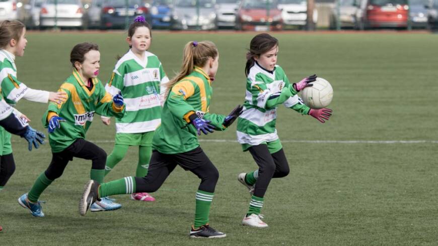 Under 10 Girls Footballers