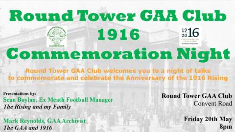 Round Tower 1916 Commemoration Night