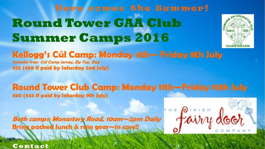 Summer Camps 2016