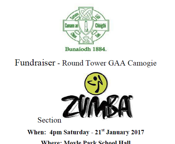 Camogie Zumba Fundraiser – Special Operation Transformation Rate