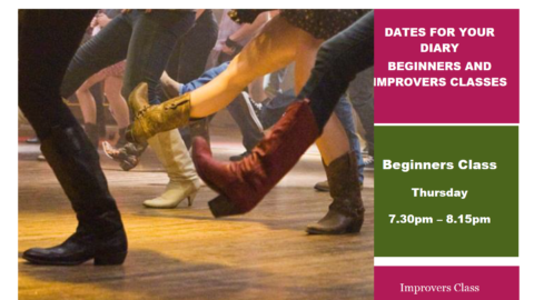 Line Dancing: Beginners classes commence this Thursday