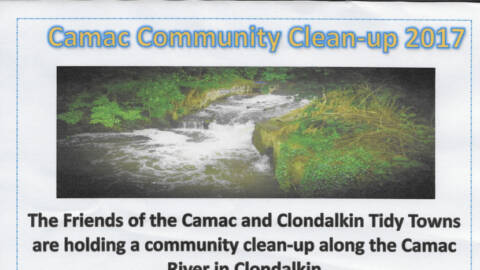 Camac Community clean-up 2017 – Saturday 7th October