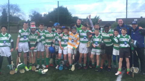 Congratulations to our Under 13 Hurlers