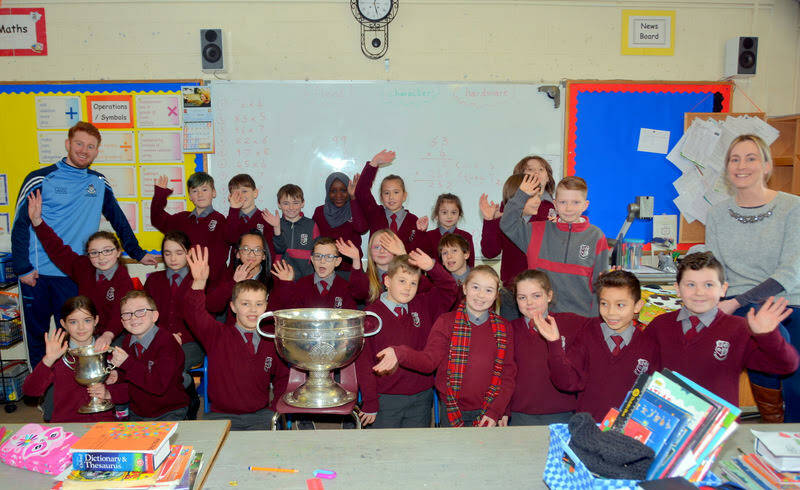 Sam Maguire visits Clondalkin Schools – Visit 2