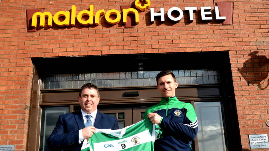 Senior Footballers welcome Maldron Hotel as Team Sponsors