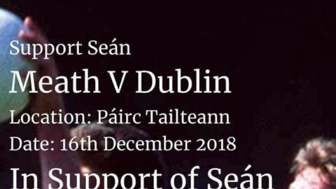 Sean Cox fundraiser – Dublin v Meath