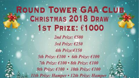 Club Christmas Draw 2018 – Jim Gavin to draw tickets