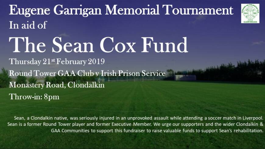 Eugene Garrigan Memorial Tournament in aid of The Sean Cox Fund