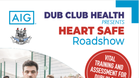 Dub Club Health Heart Safe Roadshow – Round Tower GAA Club