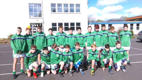 Féile B Footballers proudly represent the club
