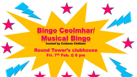 Bingo Ceolmhar: Friday 7th February