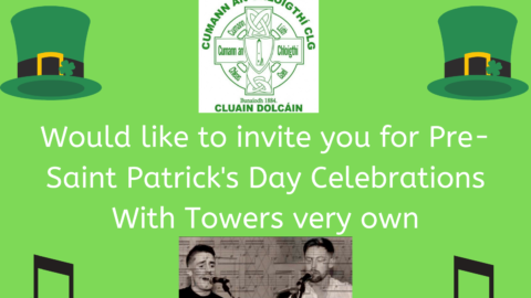 Eve of Saint Patricks Day – Celebrate with Two for the Road