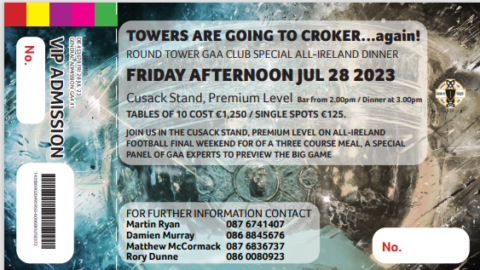 TOWERS ARE GLOING TO CROKER