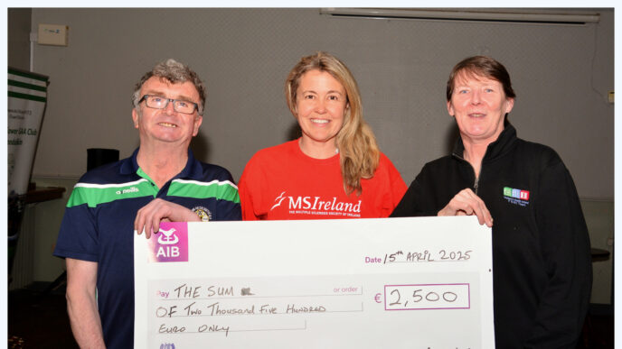 Money raised for MS Ireland